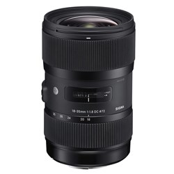 Sigma 18-35mm F1.8 DC Art Nikon Mount Lens