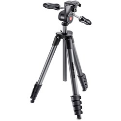 Manfrotto Compact Advanced Tripod With 3 Way Head