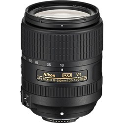 Nikon AF-S 18-300mm F3.5-6.3 VR ED Lens
