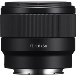 Sony 50mm F1.8 E-Mount Full Frame Lens