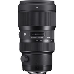 Sigma 50-100mm F1.8 DC Art HSM Nikon Mount Lens