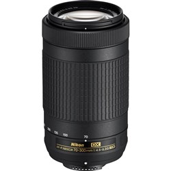 Nikon AF-P 70-300mm F4.5-6.3 DX Lens