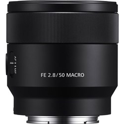 Sony 50mm F2.8 E-Mount Full Frame Macro Lens