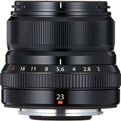 Fujifilm XF 23mm F2 WR Lens Black