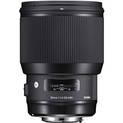 Sigma 85mm F1.4 DG HSM Art EOS Mount Lens