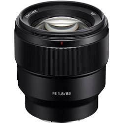 Sony 85mm F1.8 E-Mount Full Frame Lens