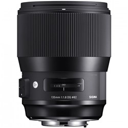 Sigma 135mm F1.8 Art DG HSM EOS Mount Lens