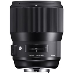 Sigma 135mm F1.8 Art DG HSM Nikon Mount Lens
