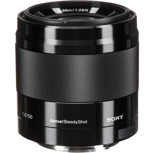 Sony 50mm OSS E-Mount Lens Diamonds Camera