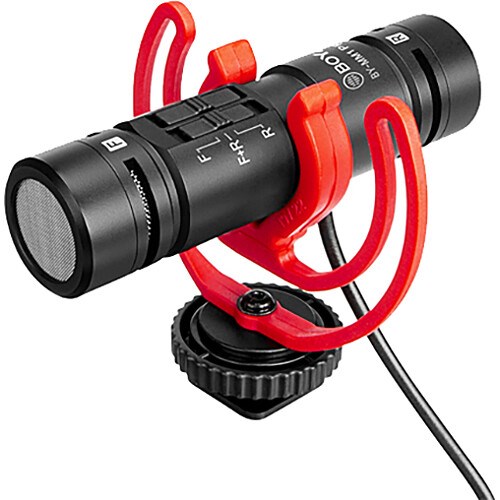 Boya BYMM1 Pro Switchable Shotgun Microphone Diamonds Camera