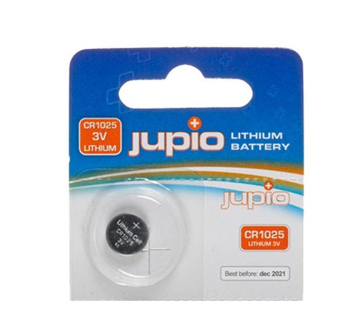 Jupio CR1025 Lithium Battery Diamonds Camera