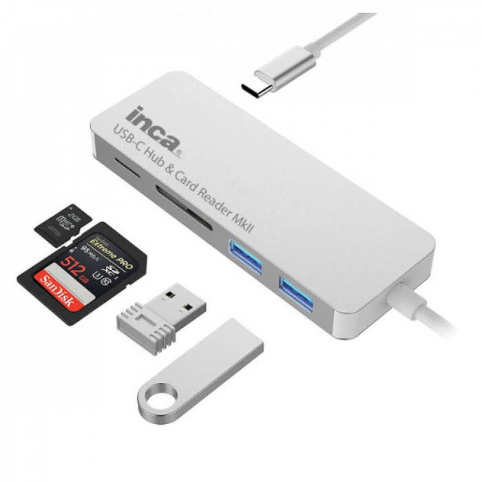 Inca USBC 3.1 SD Card Reader Diamonds Camera