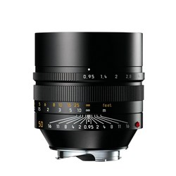 Leica Noctilux 50mm .95 Black