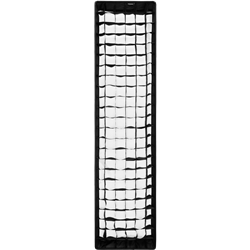 Softbox_1x4_Silver_front_Softgrid