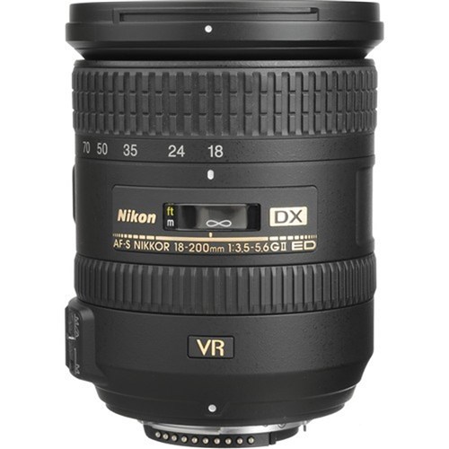 Nikon AF-S 18-200mm F3.5-5.6 VR II Zoom Lens