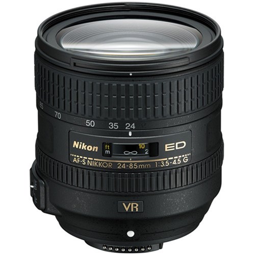 Nikon AF-S 24-85mm F3.5-4.5G ED VR Lens