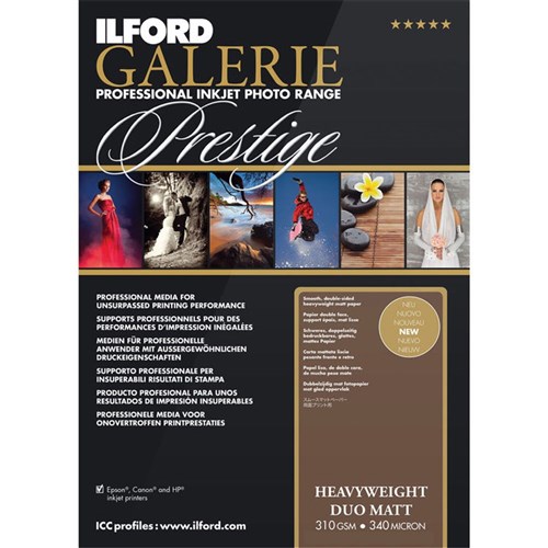Ilford Galerie A4 Heavyweight Matte 50pk