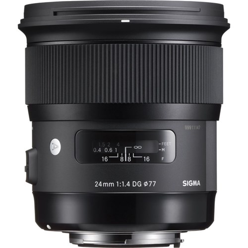 Sigma 24mm F1.4 DG HSM Art Nikon Mount Lens