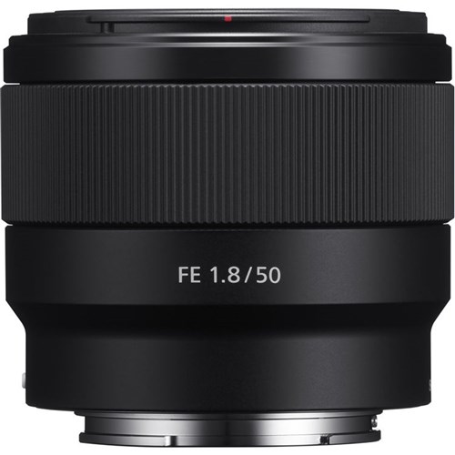 Sony 50mm F1.8 E-Mount Full Frame Lens