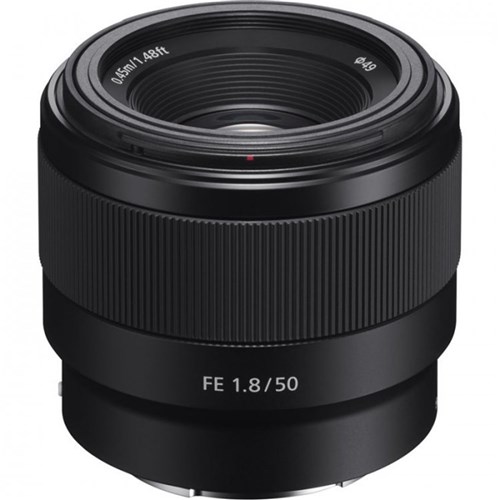 Sony 50mm F1.8 E-Mount Full Frame Lens