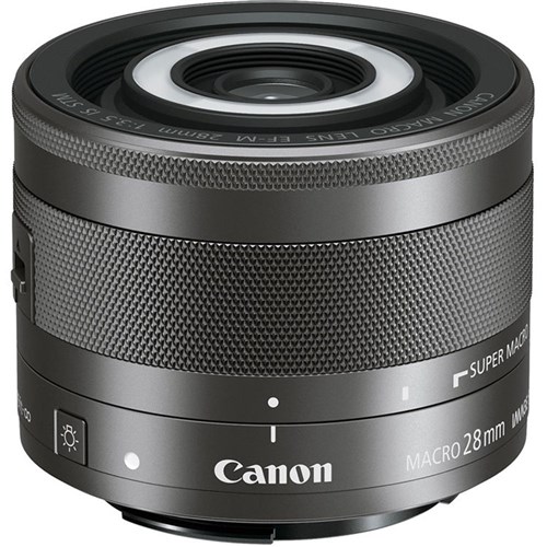 Canon EF-M 28mm F3.5 LED Macro Lens