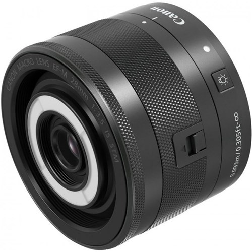 Canon EF-M 28mm F3.5 LED Macro Lens