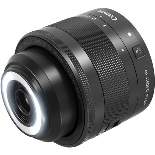 Canon EF-M 28mm F3.5 LED Macro Lens