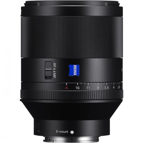 Sony 50mm T* F1.4 ZA Planar Full Frame E-Mount Lens