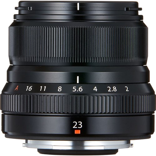 Fujifilm XF 23mm F2 WR Lens Black