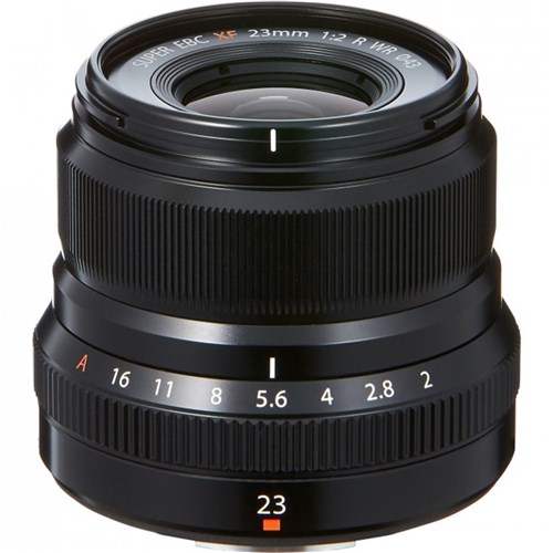Fujifilm XF 23mm F2 WR Lens Black