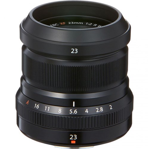 Fujifilm XF 23mm F2 WR Lens Black