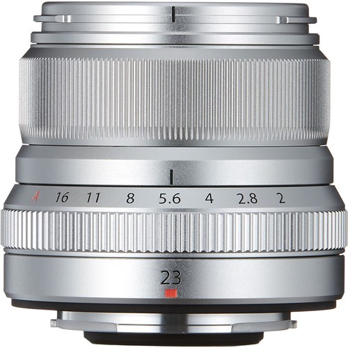 Fujifilm XF 23mm F2 WR Lens Silver