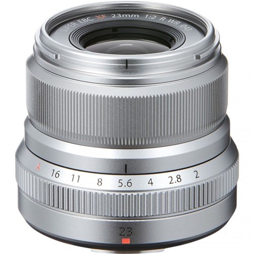Fujifilm XF 23mm F2 WR Lens Silver