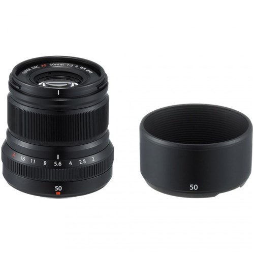 Fujifilm XF 50mm F2 R WR Black Lens