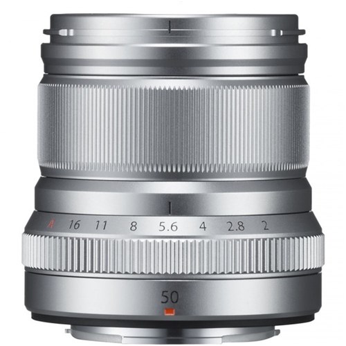 Fujifilm XF 50mm F2 R WR Silver Lens