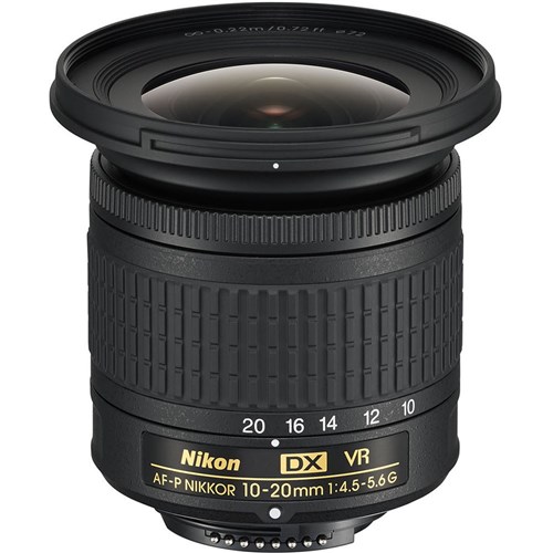 Nikon AF-P 10-20mm F4.5-5.6 VR DX Lens