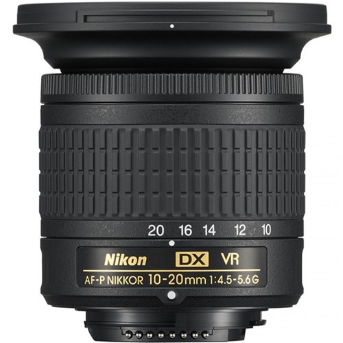 Nikon AF-P 10-20mm F4.5-5.6 VR DX Lens
