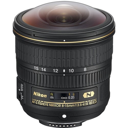 Nikon AF-S 8-15mm F3.5-4.5 Fish Eye Lens